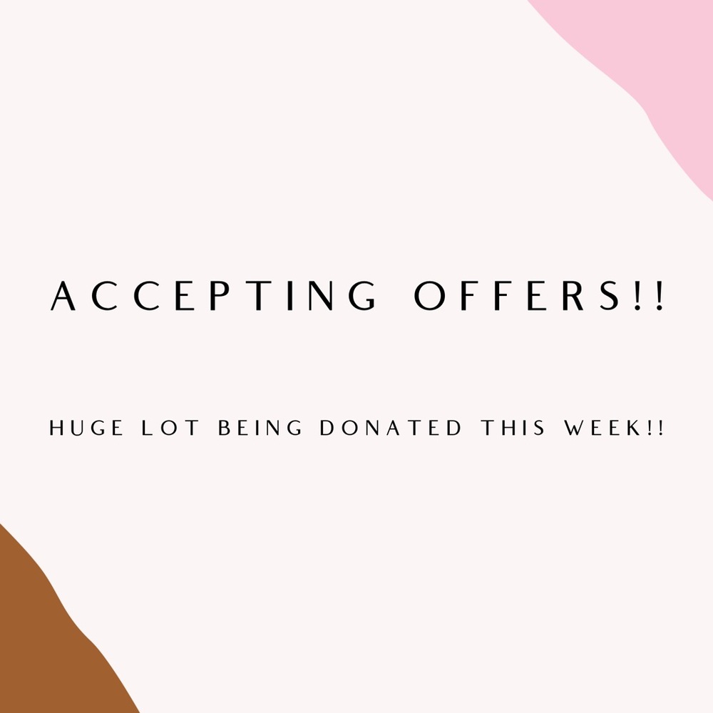 ACCEPTING OFFERS!